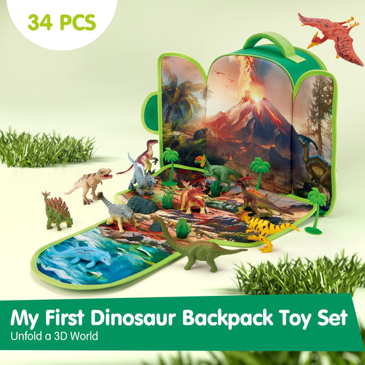 COCO&Friends 12-dinosaur collection for imaginative storytelling and discovery