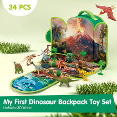 COCO&Friends 12-dinosaur collection for imaginative storytelling and discovery
