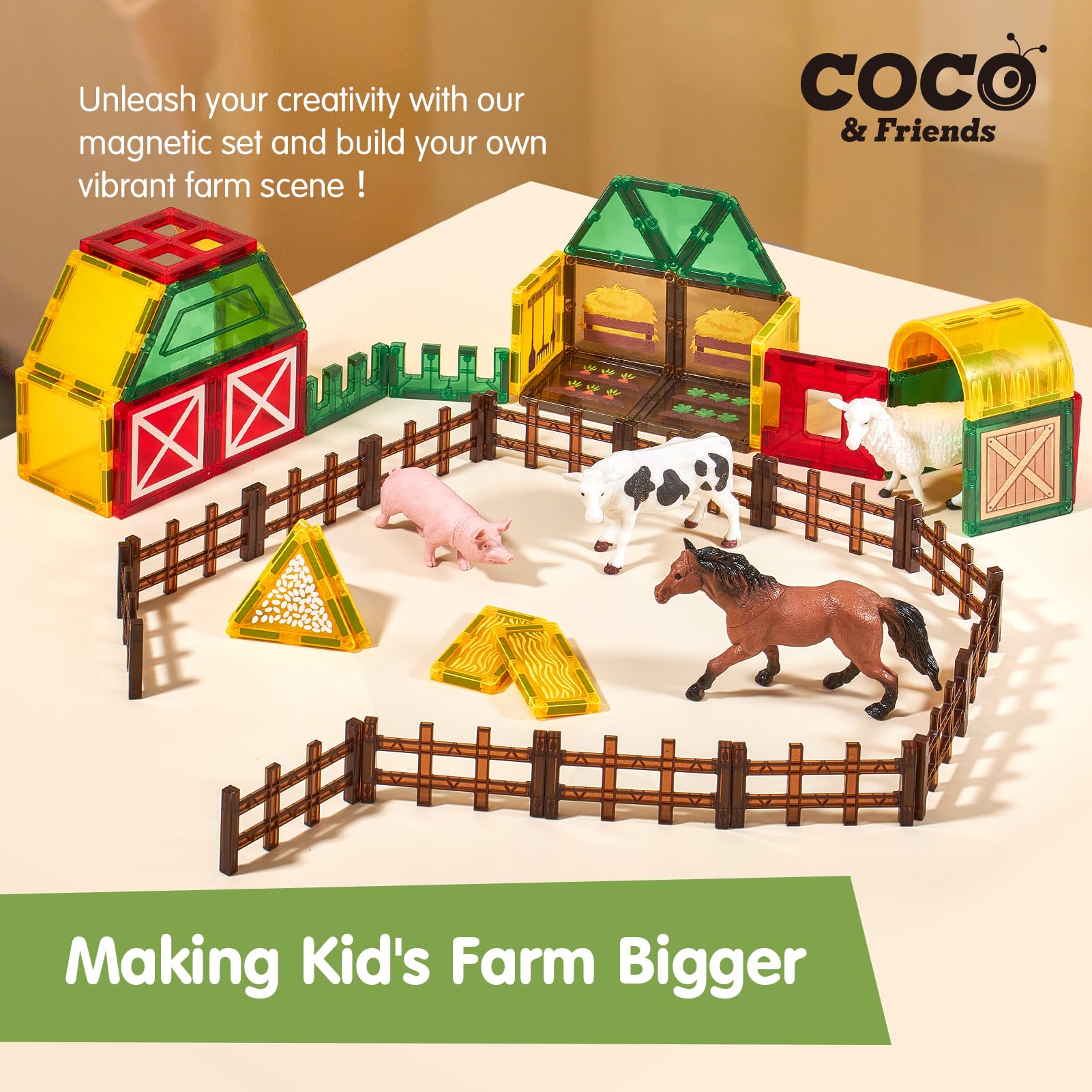 COCO and Friends kid-friendly tiles spark hands-on learning during play