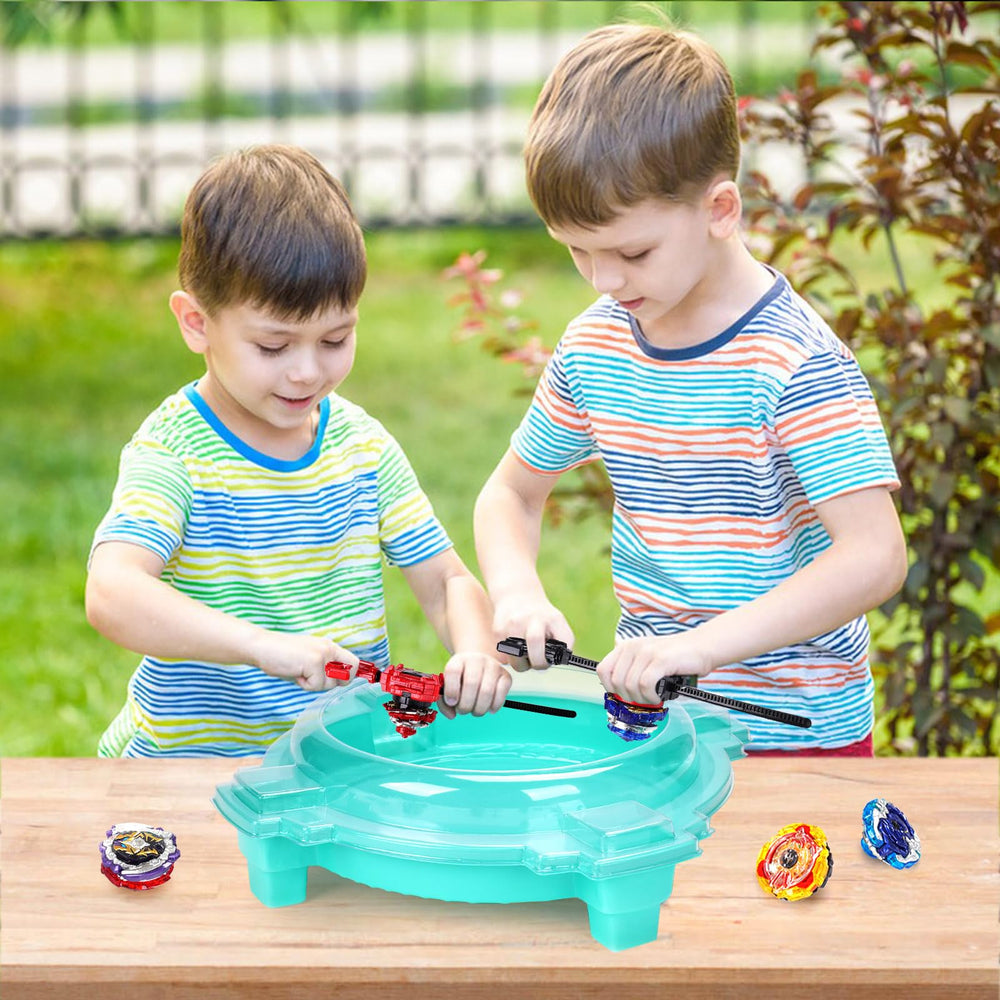 COCOFOX Burst Set spinning tops with durable balance for long battles.