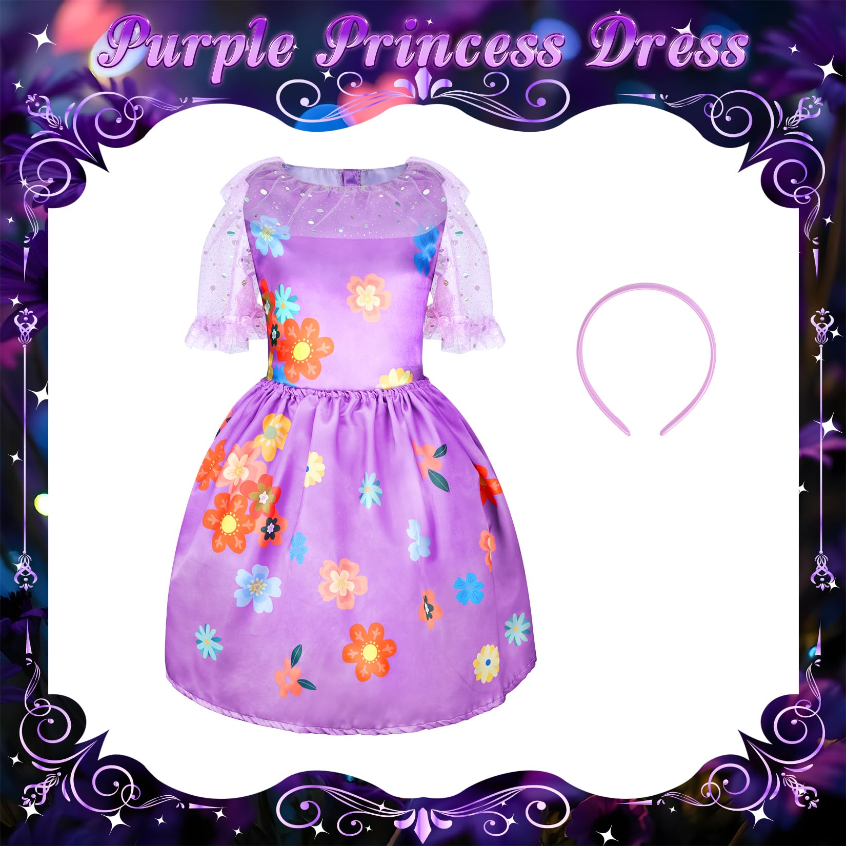 Cocojeci princess headbands paired with accessories for cute outfits.