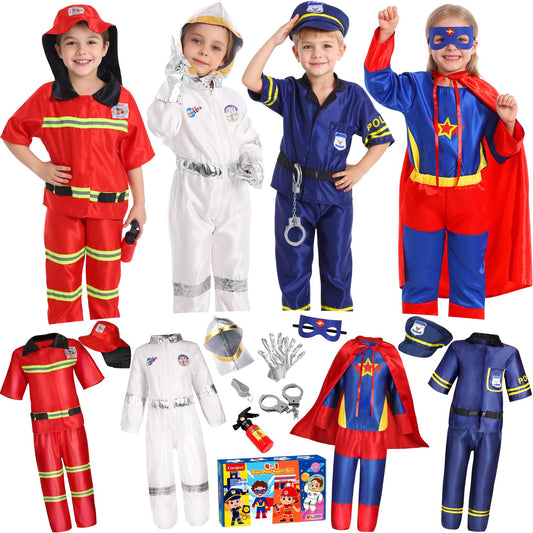 Cocojeci toddler police costume for imaginative role play and pretend adventures