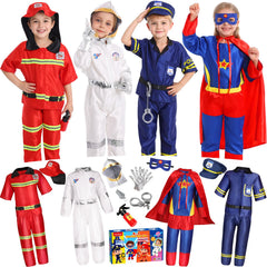 Cocojeci toddler police costume for imaginative role play and pretend adventures