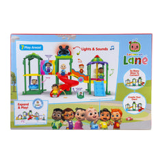 CoComelon Lane slide action inspires speedy, age-appropriate adventures.
