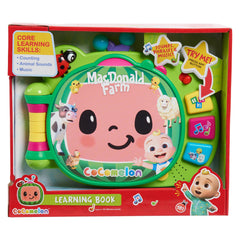 CoComelon Learning Book six illustrated pages of farm animals and scenes