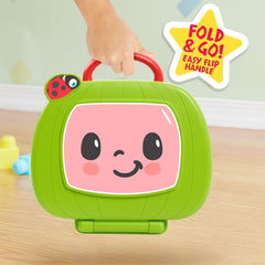CoComelon Sing and Learn Laptop suitable for ages 18 months and up, safe for little hands