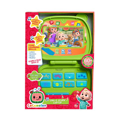CoComelon Sing and Learn Laptop nine chunky buttons encourage fine motor control and interaction