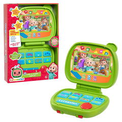 CoComelon Sing and Learn Laptop lights up during play to enhance early recognition and fun