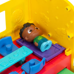 CoComelon transforming school time bus favorite songs played during pretend class.