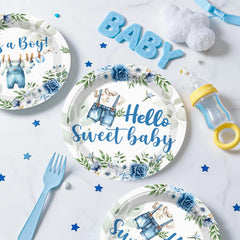 Cocomigo 7-inch plates with sturdy design for easy serving