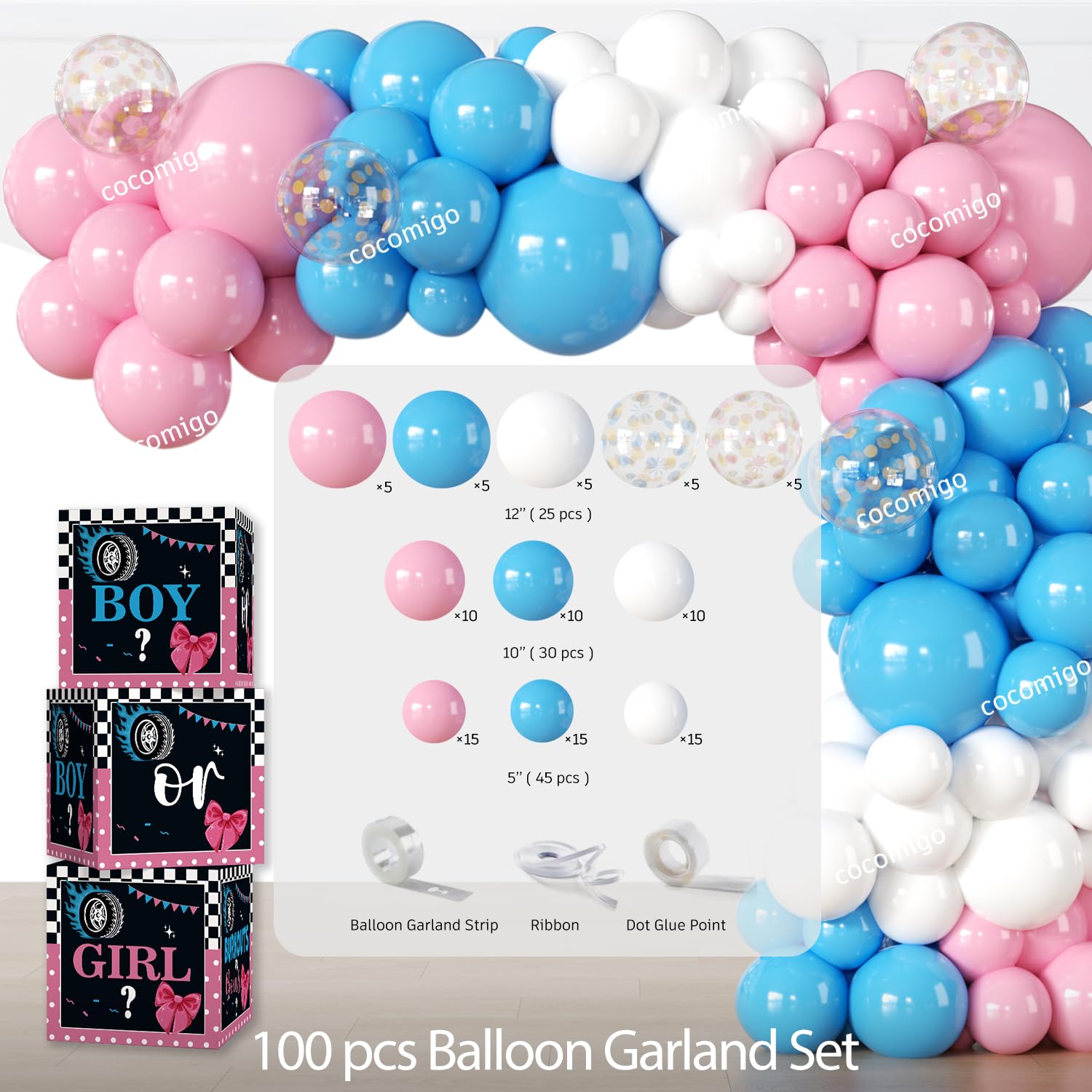 Cocomigo aluminum film balloons create glossy, impactful party visuals