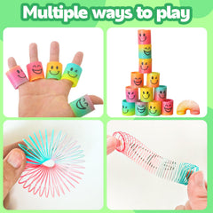 Cocurb party favors with colorful coils for party decor and favors
