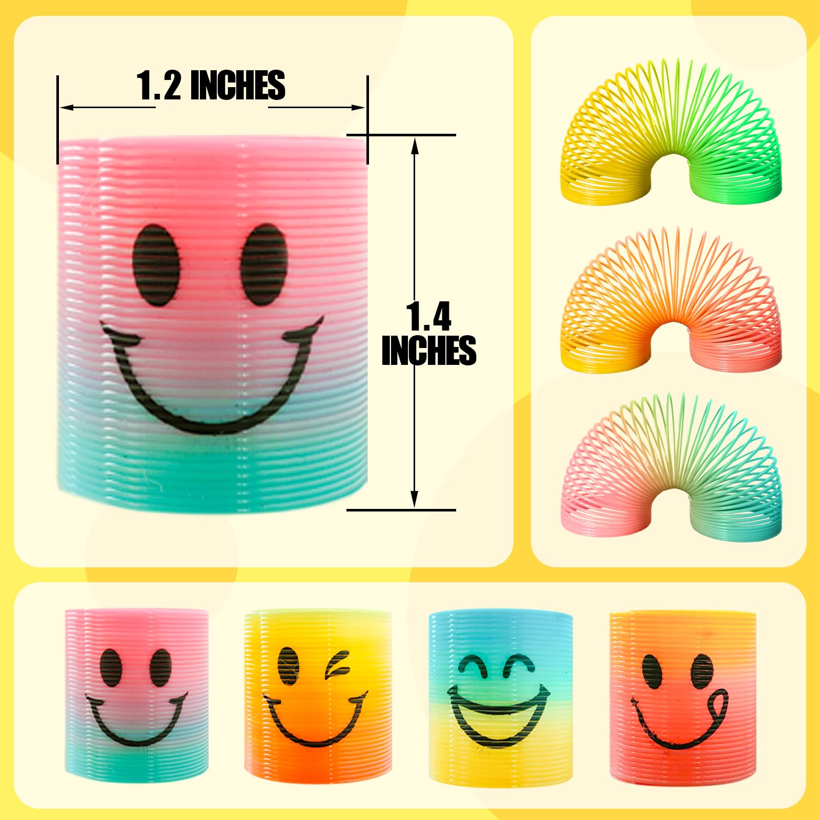 Cocurb spring toys for kids, stretchable and non-toxic, ideal for classroom prizes
