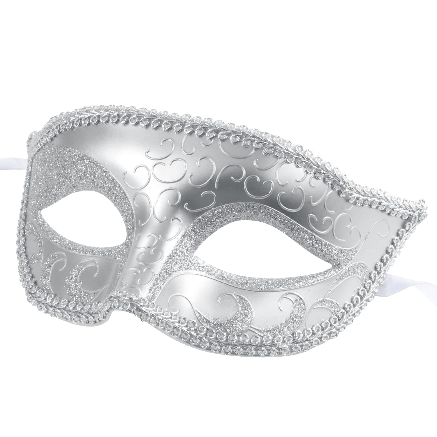 Coddsmz Mardi Gras-inspired silver masks add festive flair