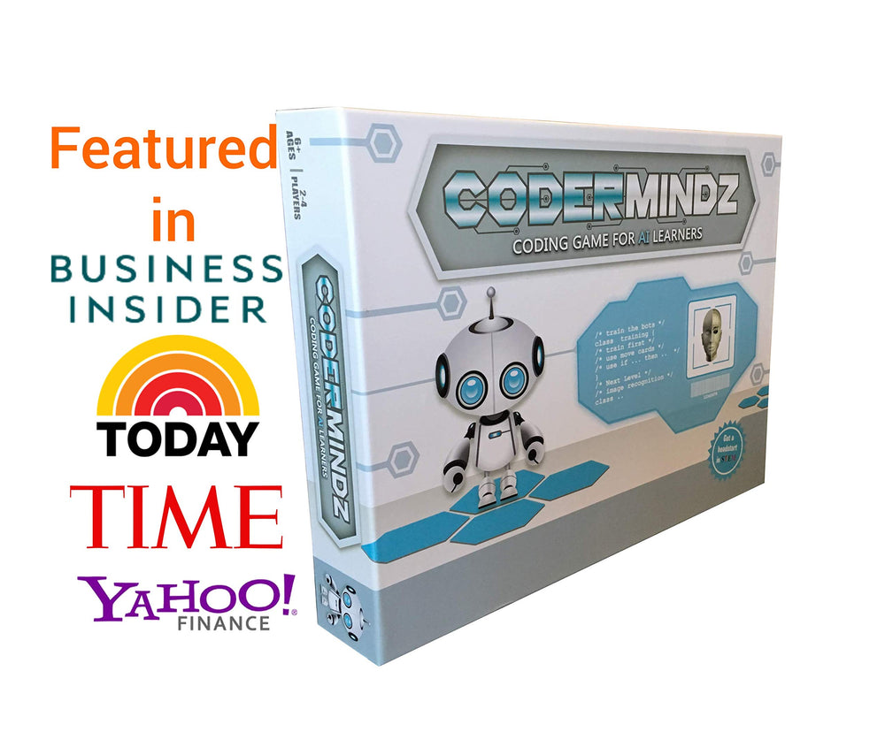 CoderMindz AI Learner Game play area scene with kids exploring coding concepts.