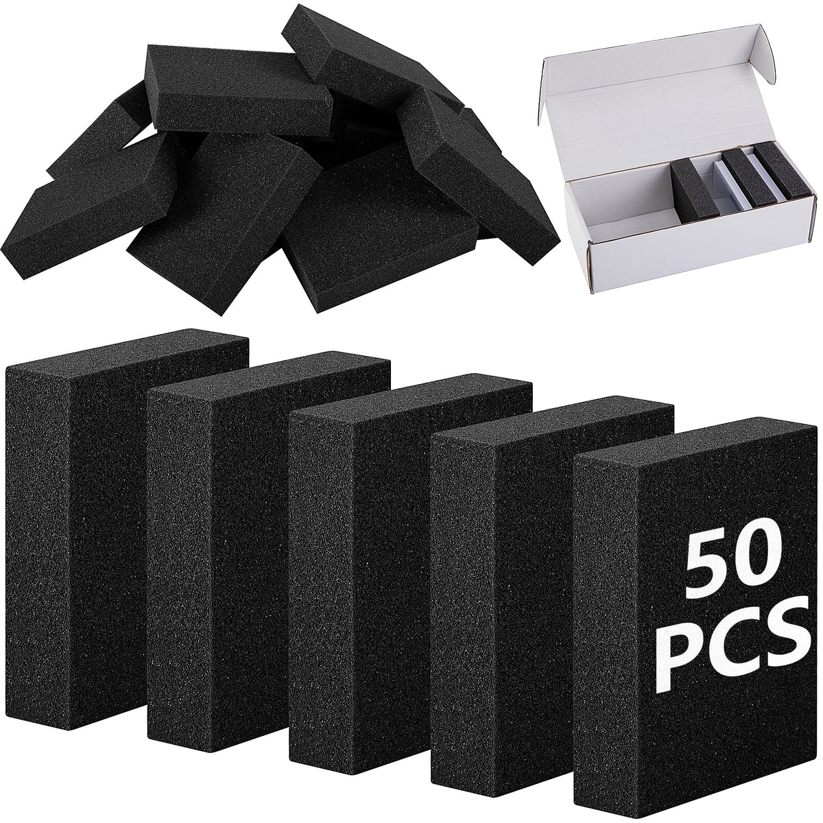 Codree 50pcs foam card dividers pack keeps cards organized and protected