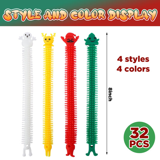 Codree snowman stretchy string offers colorful textures for tactile focus.
