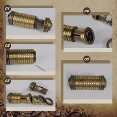 unboxing scene of Cryptex Da Vinci Code Mini puzzle box
