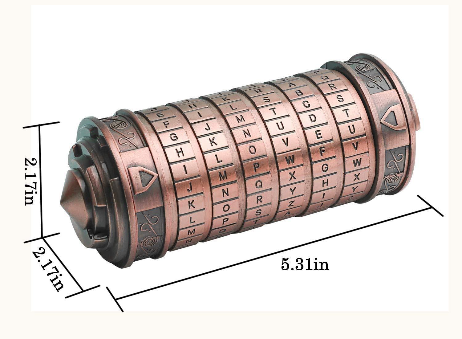 coejokno mini cryptex interior with special compartments perfect for keepsakes