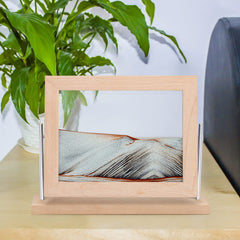 Coitak wooden frame ensures sturdy, stylish display with clean edges.