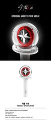 Cokodive Stray Kids Official Light Stick Ver2 side view for coordinated stage looks