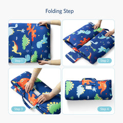 Cokouchyi dinosaur-world blanket adds microfiber softness for warmth.