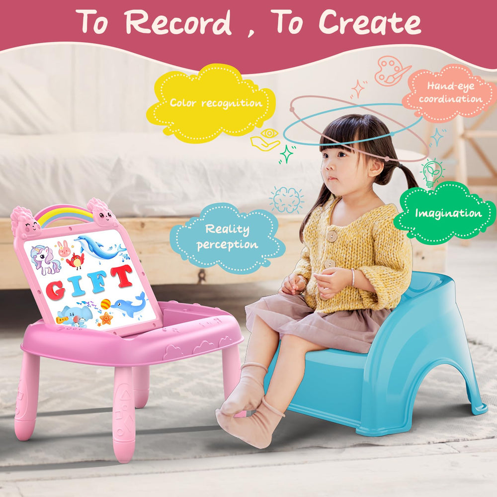 Cokzer adjustable-height legs to grow with your child during drawing