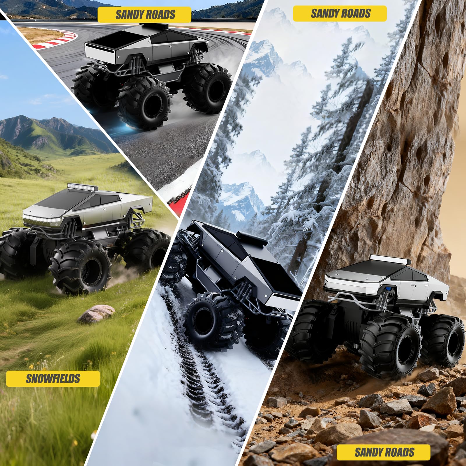 Cokzer Cyber Truck chassis and bumper design for durability.
