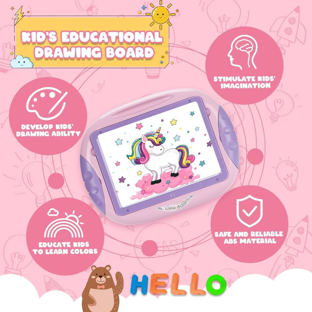 Cokzer Educational Toy for Toddlers 1-2 promotes color recognition and creativity.