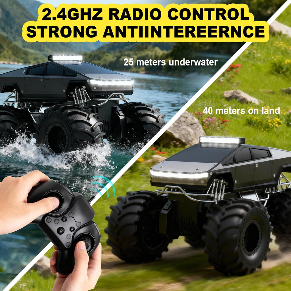 Cokzer RC Car outdoor play scene shows shared fun with friends.