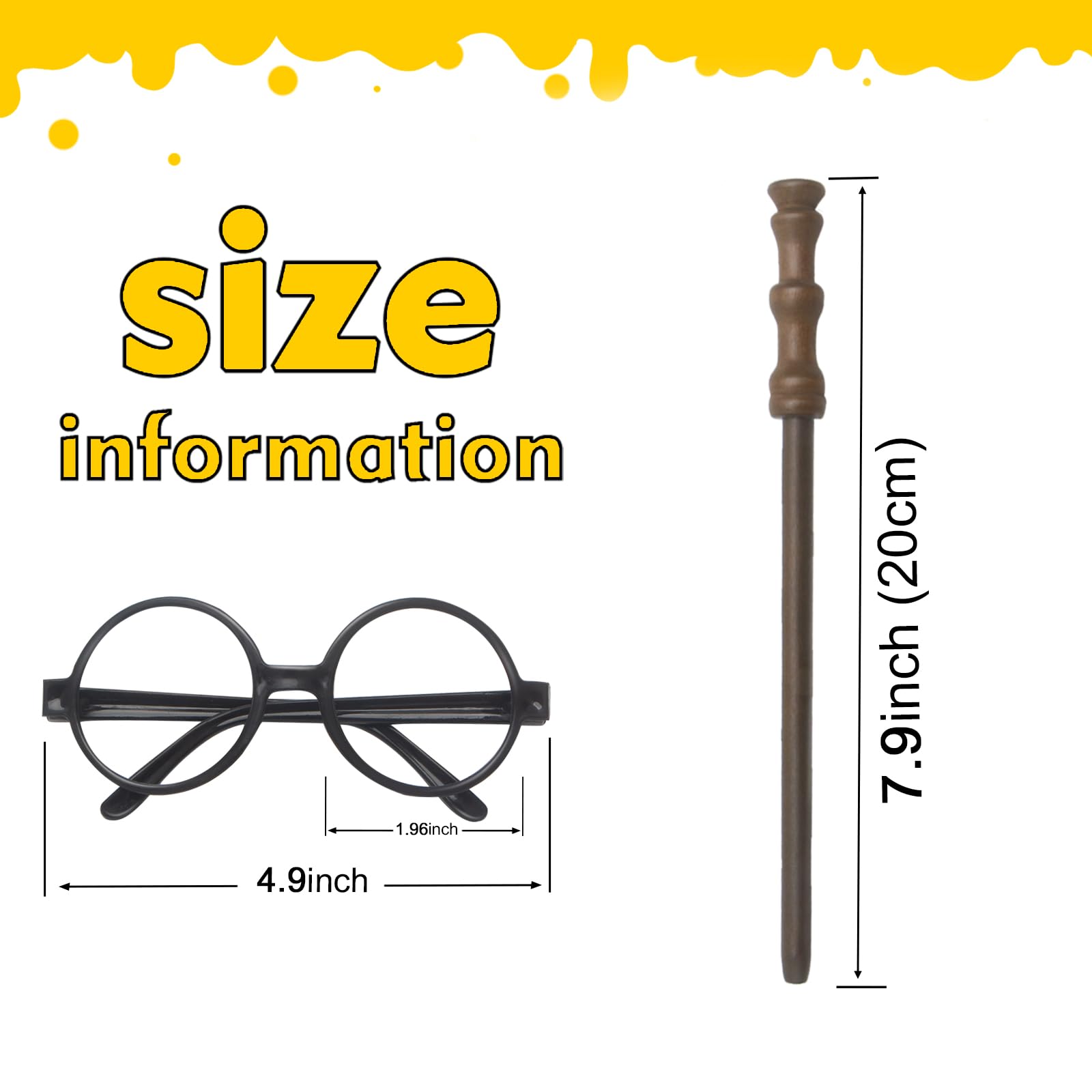Col-Pary glasses close-up shows lightweight plastic frames