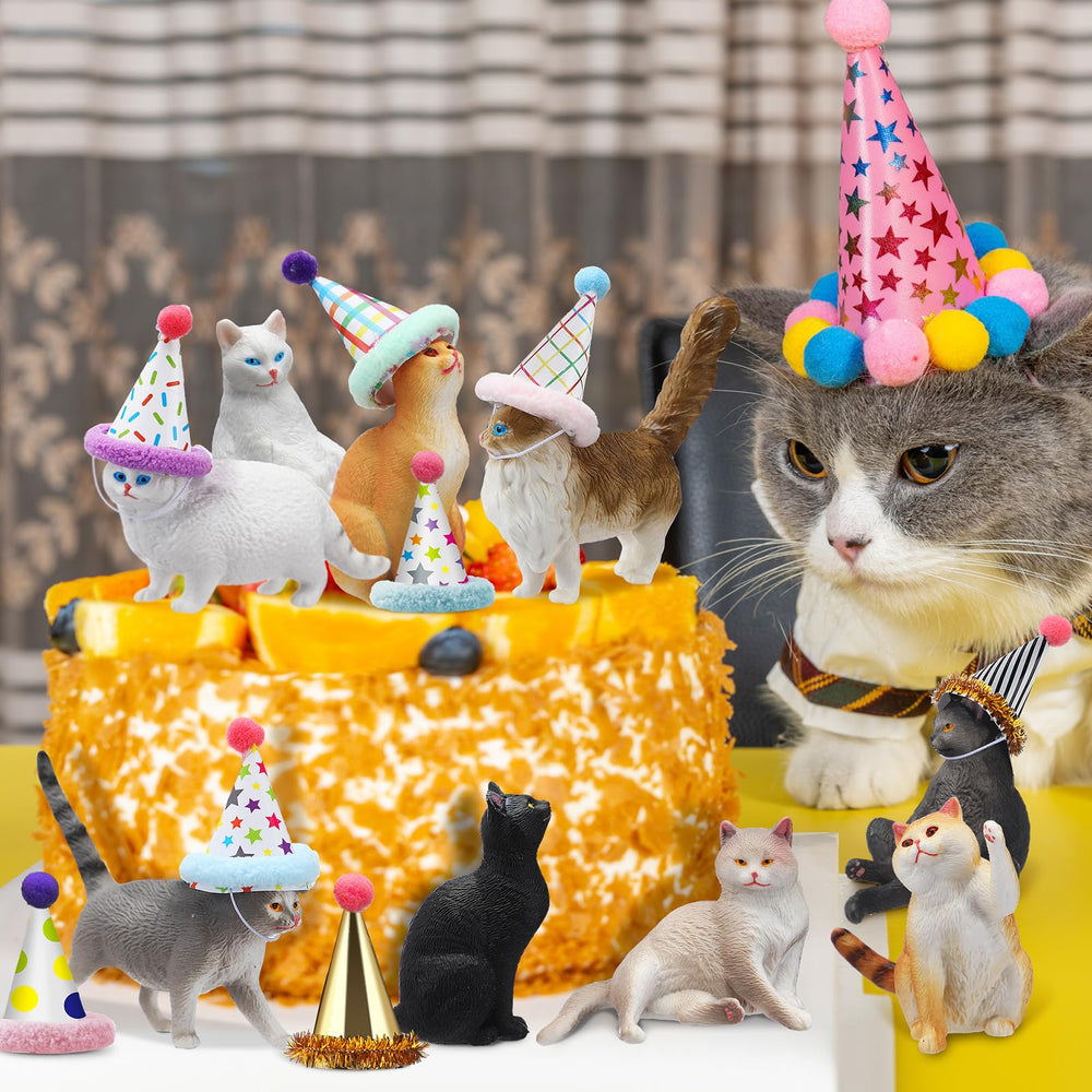 Colingmill cat-themed party decor enhances party tables and photos