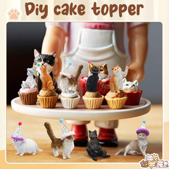 Colingmill cute animal toppers inspire creative cake designs