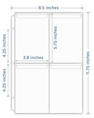 CollectHall top-loading sleeves with protective flap guard valuable slabs when turning pages.