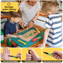ColoPlay safety-friendly design keeps little hands secure during projects.