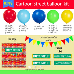 ColorToyz Sesame Friends decorations reflect five years of experience in joyful events.
