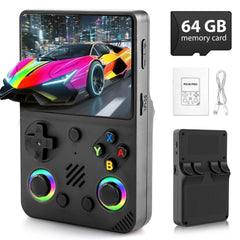 Colourbing RG36PRO front view showing compact retro handheld design for on the go play