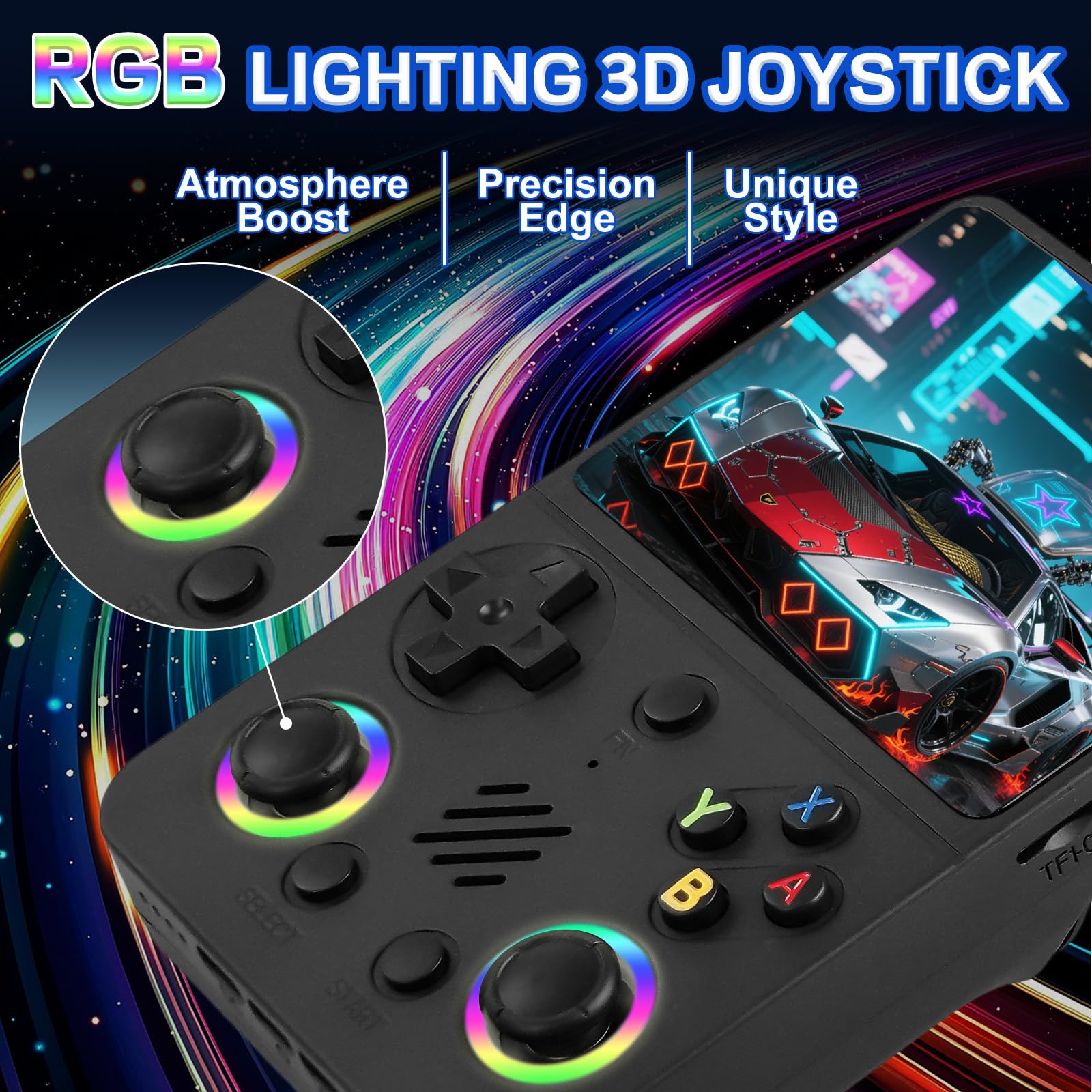 Colourbing RG36PRO IPS screen delivers crisp visuals for classic games