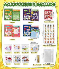 Colplay Valentines cards 28 styles for kids to write messages.