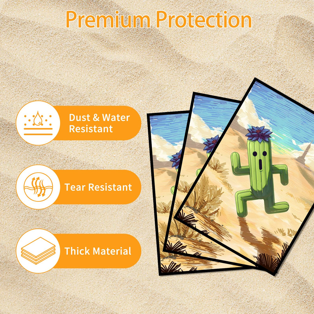 Comdek00 MTG cactus black lotus sleeves packaging, ideal for organized deck protection and gifting