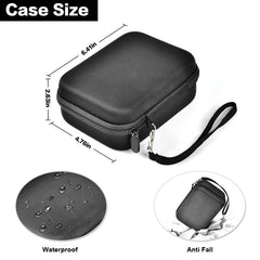 Comecase card holder case with zipper closure keeps cards secure.