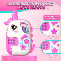 ComedyFun durable ABS-built walkie talkie designed for safe, rough-and-tumble play.