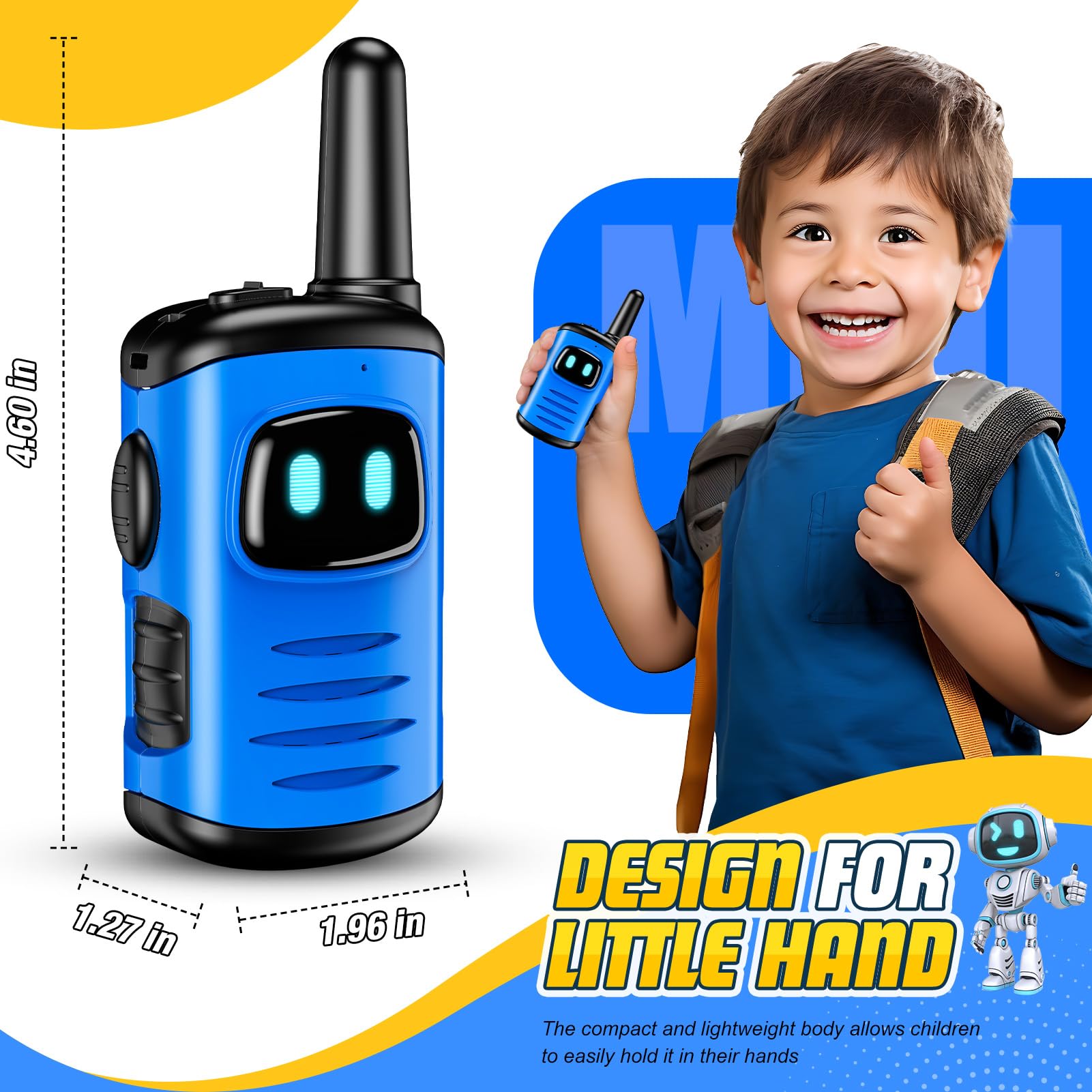 Comedyfun durable ABS walkie talkies surviving outdoor play scenarios.
