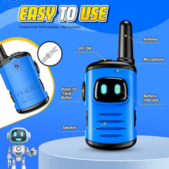 Comedyfun walkie talkies in gift-ready packaging, perfect for birthdays and holidays.