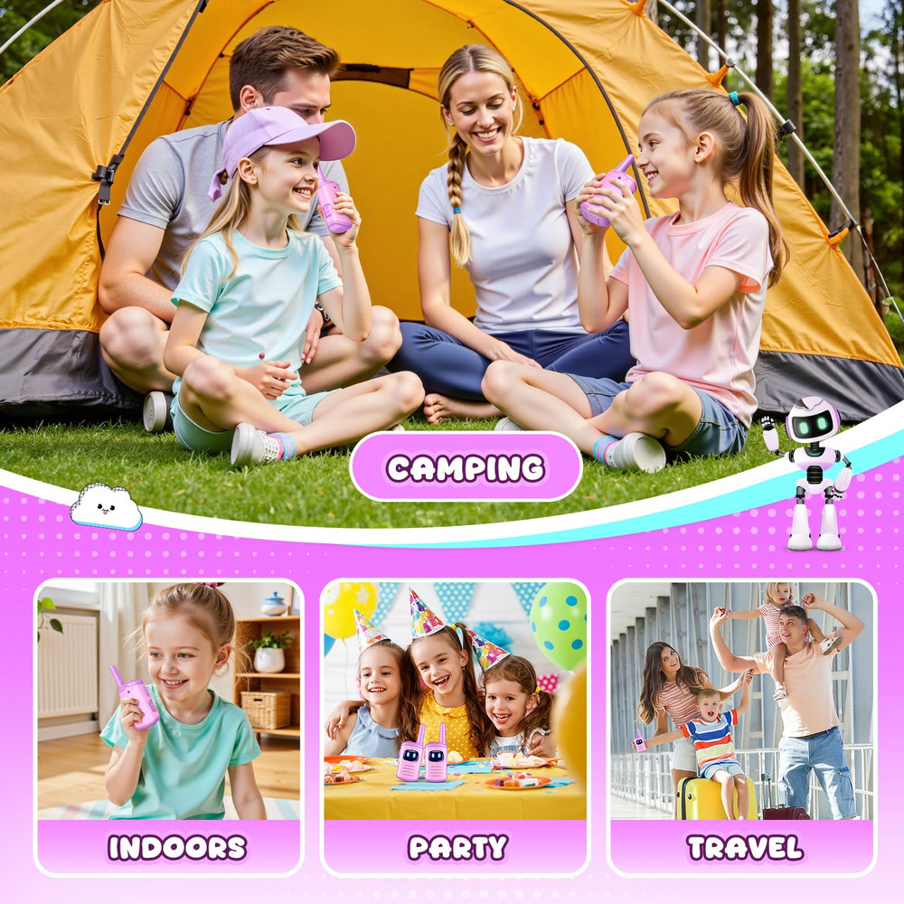 Comedyfun Walkie Talkies buttons and controls reveal simple push-to-talk for quick communication.