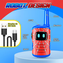 ComedyFun walkie talkies gift-box packaging makes a ready-to-gift present.