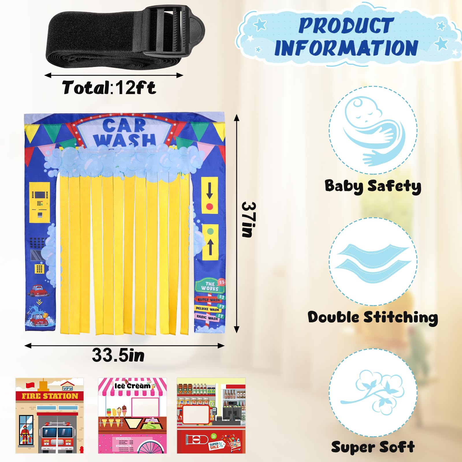 ComfyKit supermarket panel supports playful shopping scenarios.
