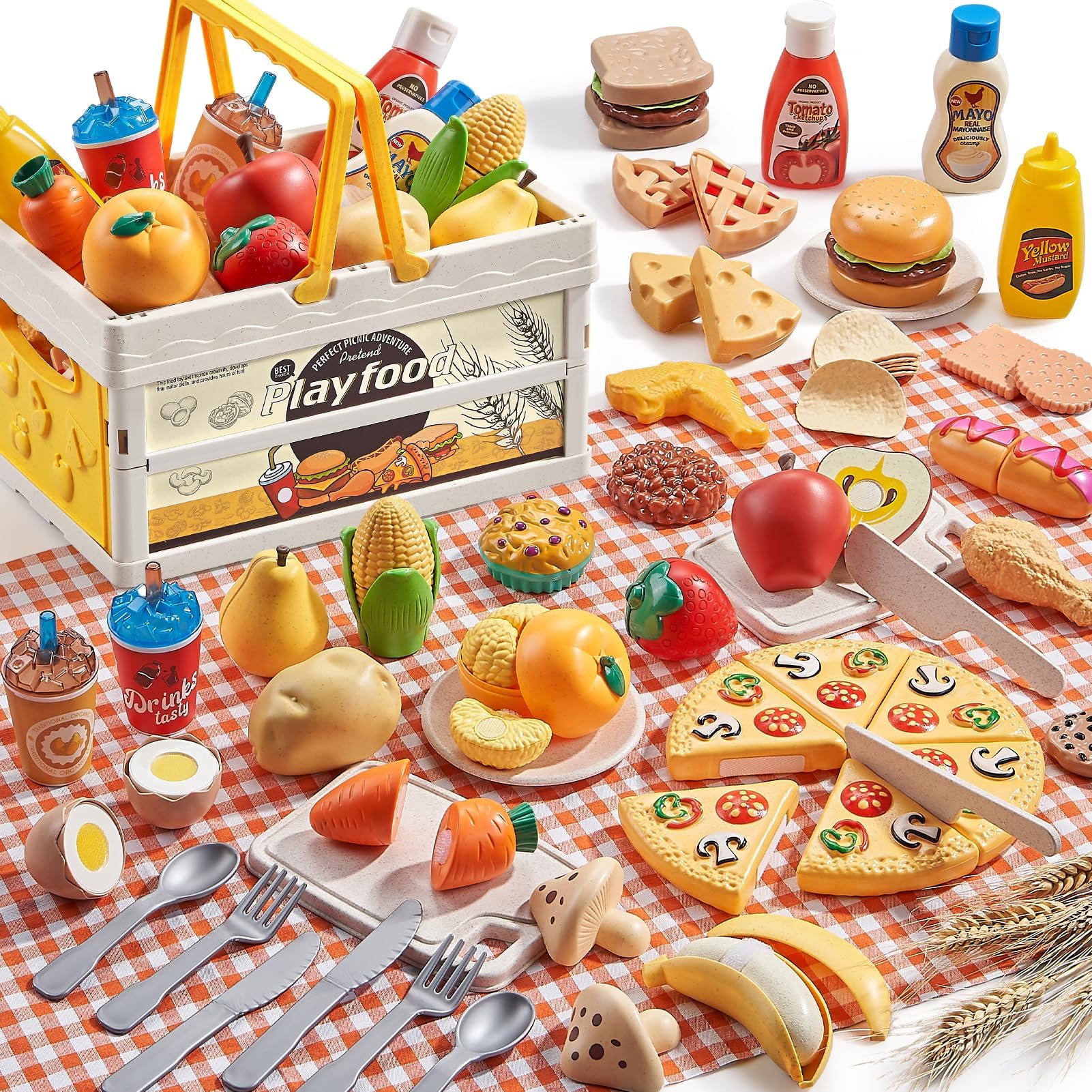 Comirth 83-piece set sparks shared kitchen pretend play.