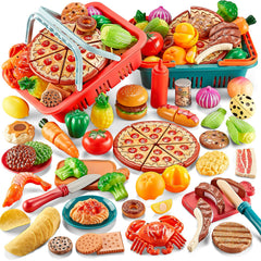 Comirth pizza toy with toppings for imaginative cooking play.