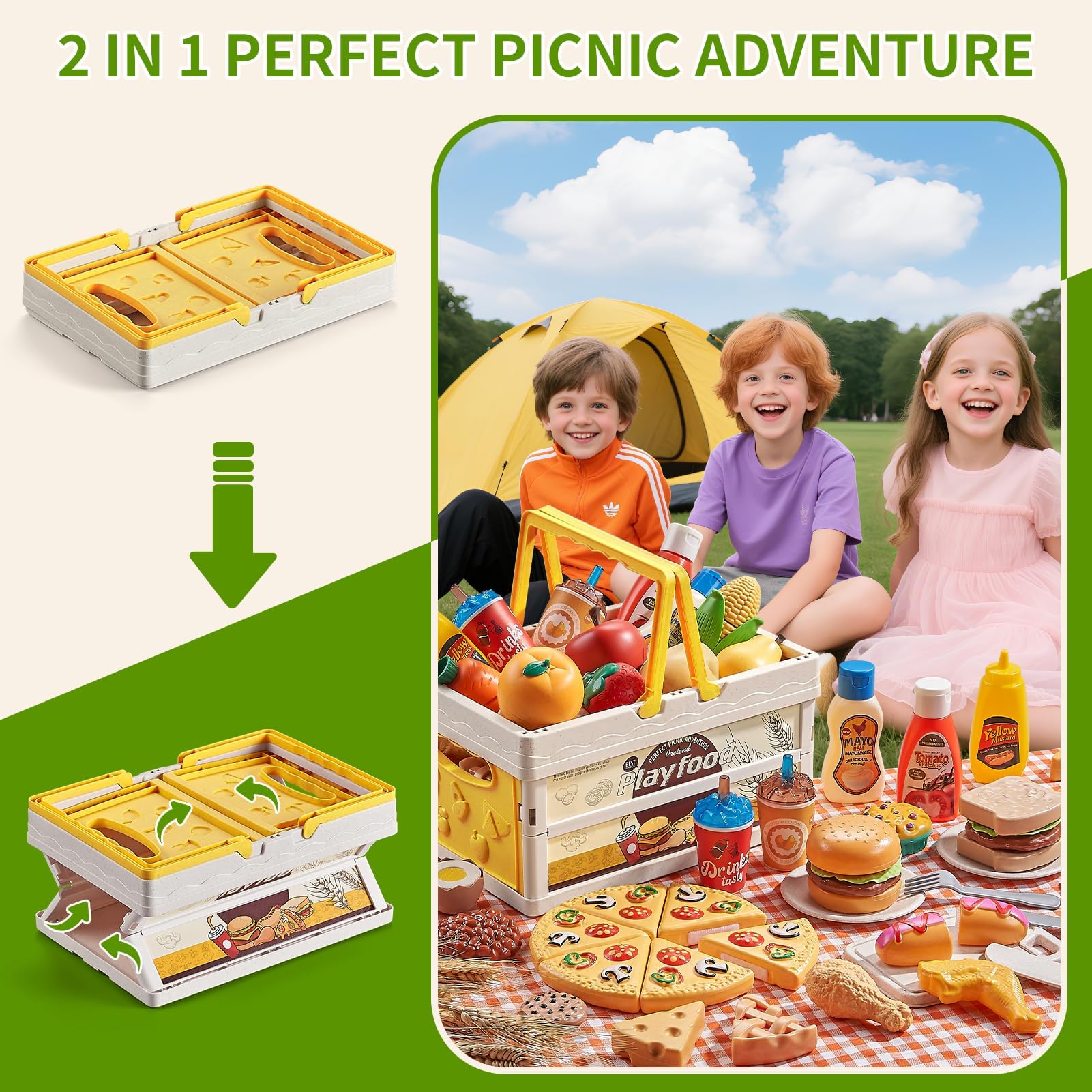 Comirth velcro fruits aid safe cutting and color recognition during play.